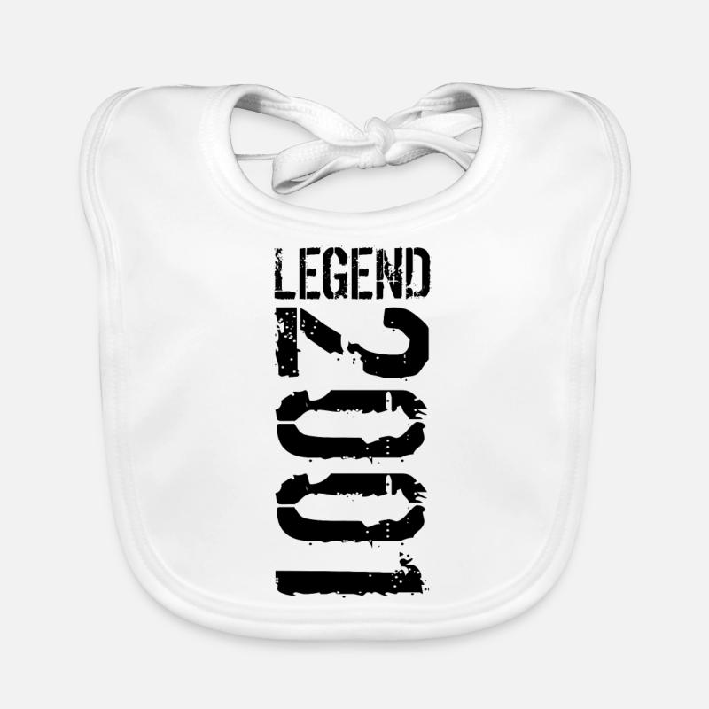 Legend 2001 black Baby Bio-Lätzchen