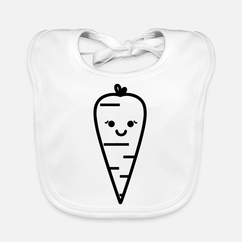 Carrot Organic Baby Bibs