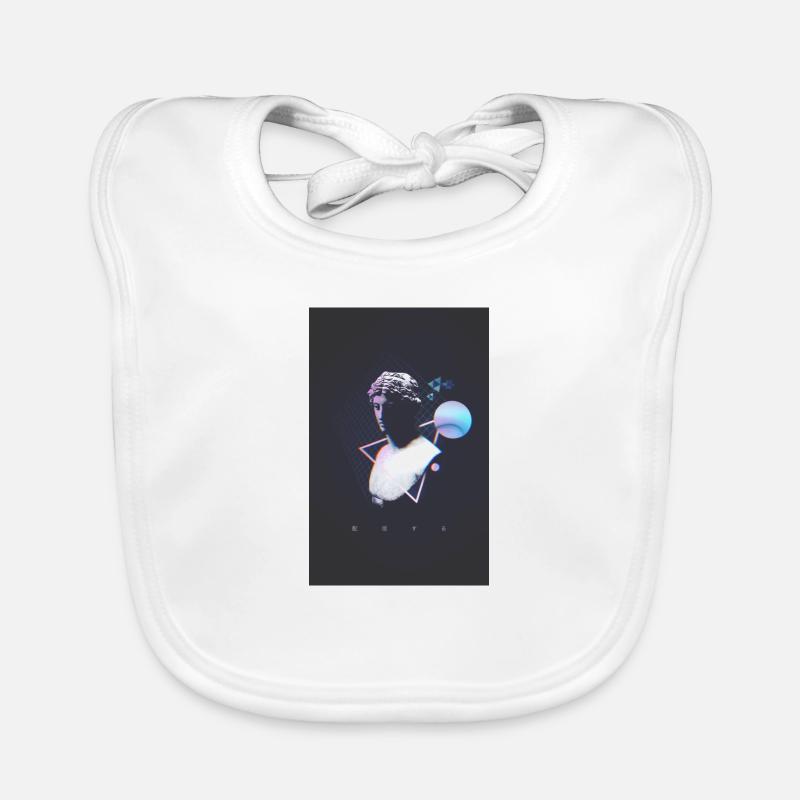 Modern Art Organic Baby Bibs