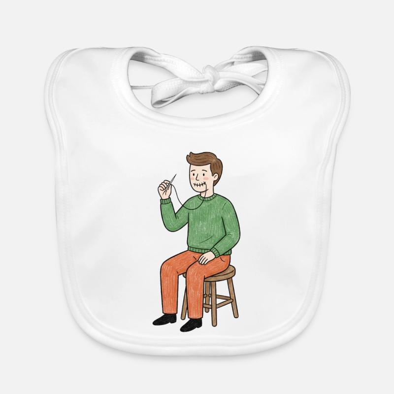 Crazy Sewing with Thread Organic Baby Bibs