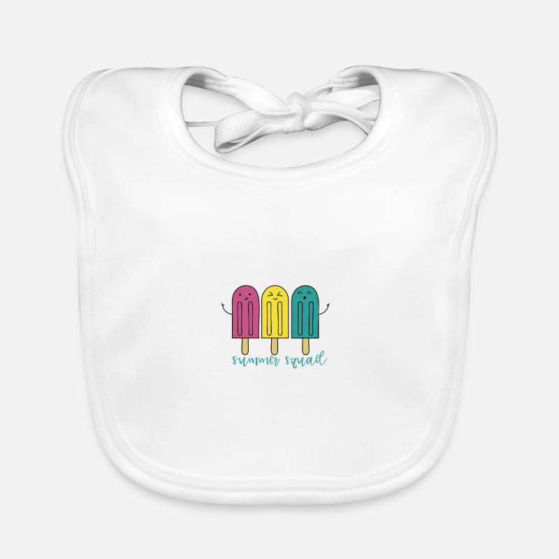 Summer squad Baby Bio-Lätzchen