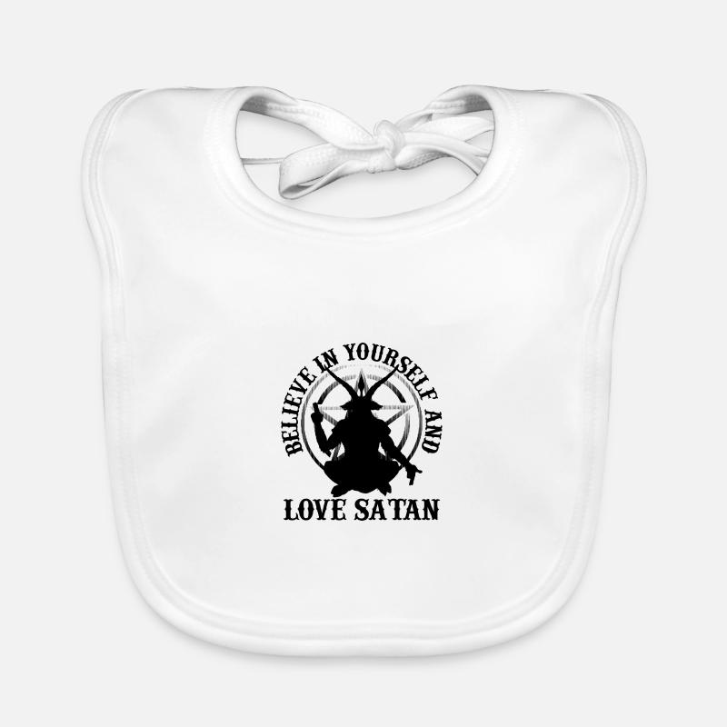 Satanisme Bavoir bio Bébé