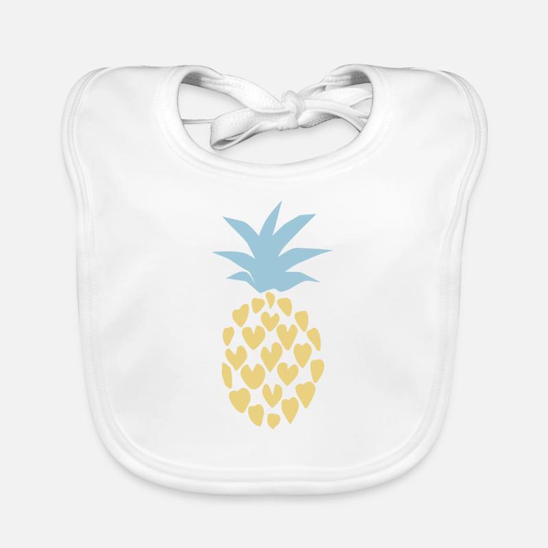 Ananas - ananas-amant Bavoir bio Bébé