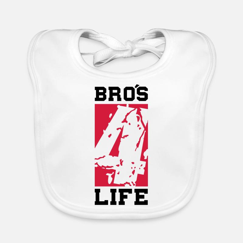 bros_4_life_cb2 Bavoir bio Bébé