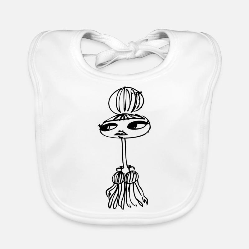 Fille de mode Bavoir bio Bébé