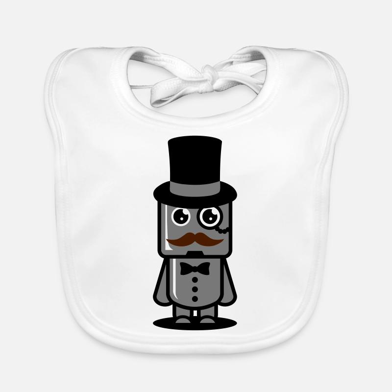 Gentleman Robot Bavoir bio Bébé