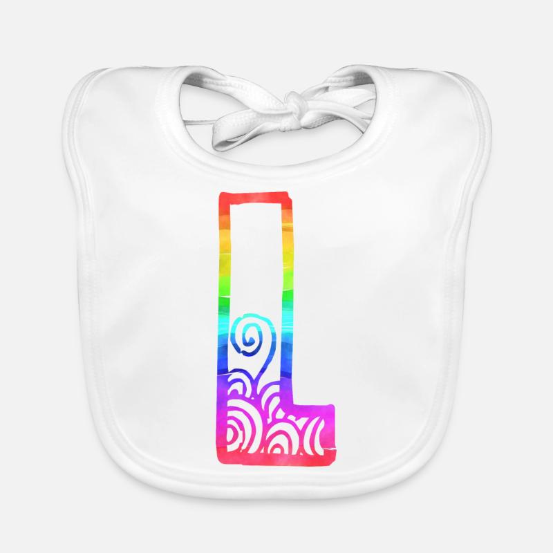 regenbogen l Baby Bio-Lätzchen