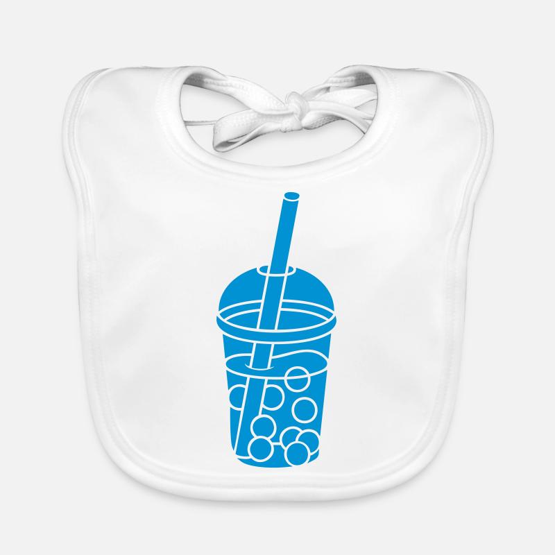 Becher Design Bubble Tea Baby Bio-Lätzchen
