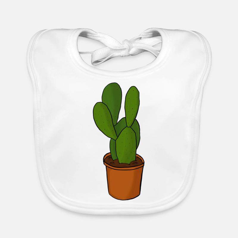 Cactus Bavoir bio Bébé