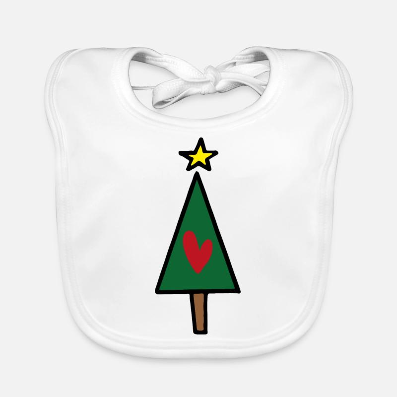 Arbre de Noël Bavoir bio Bébé