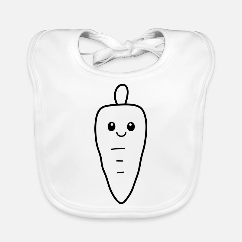 Wortel Bio-slabbetje voor baby's