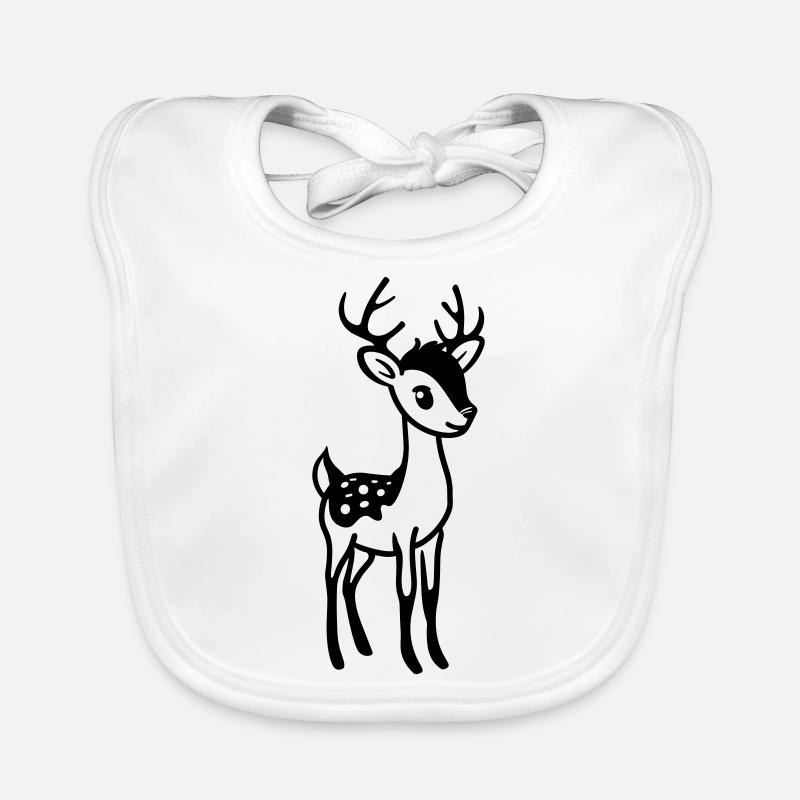 Deer Organic Baby Bibs