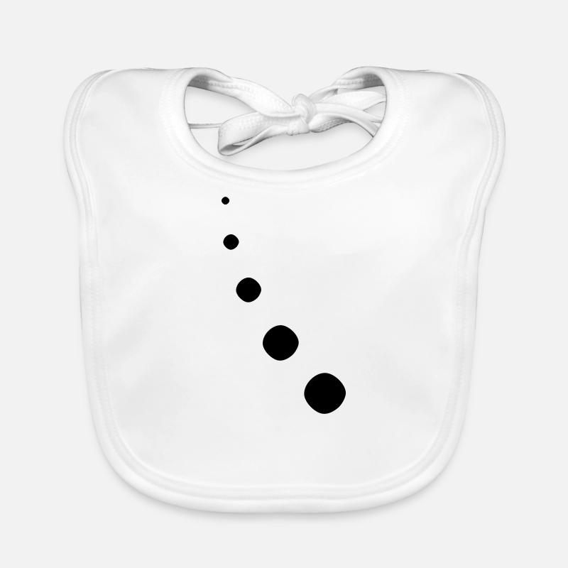 Dots Decor Noeud Bavoir bio Bébé