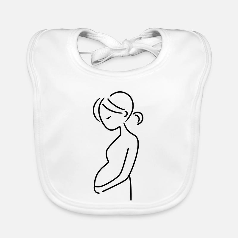 schwanger Baby Bio-Lätzchen