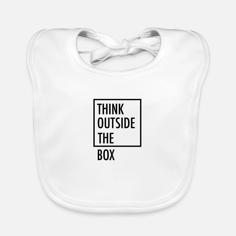Think outside the box Organic Baby Bibs