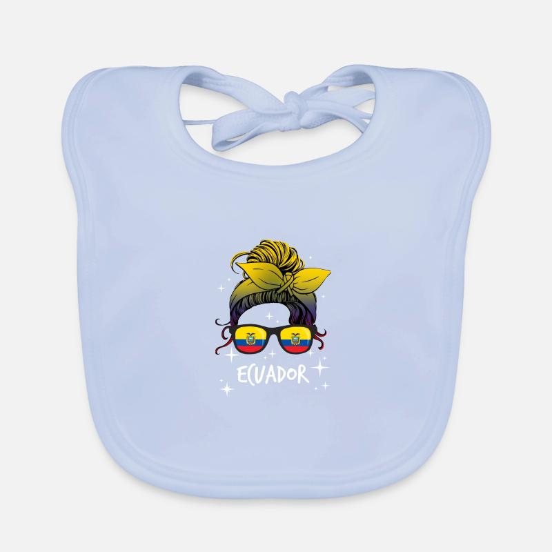 Équateur Bavoir bio Bébé