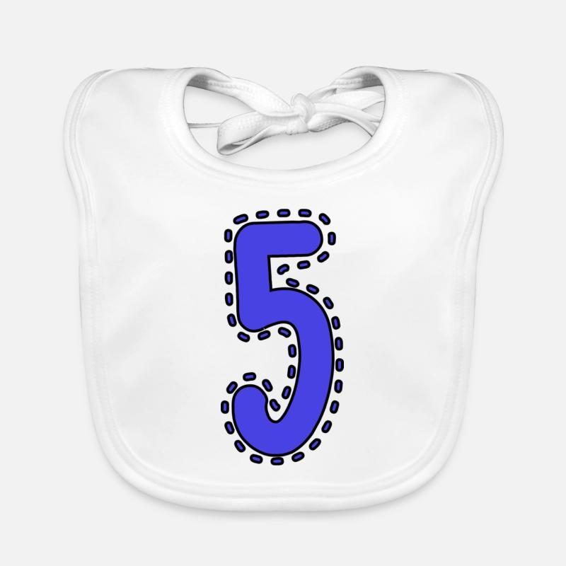 5 Organic Baby Bibs