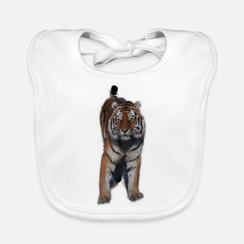 Tiger Organic Baby Bibs