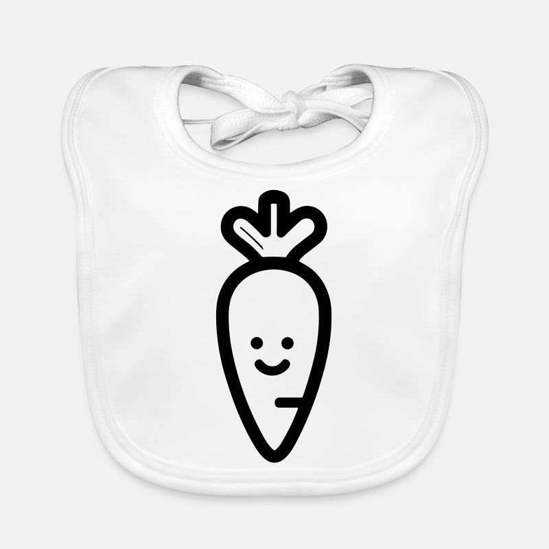 Carota Bavaglino ecologico per neonato