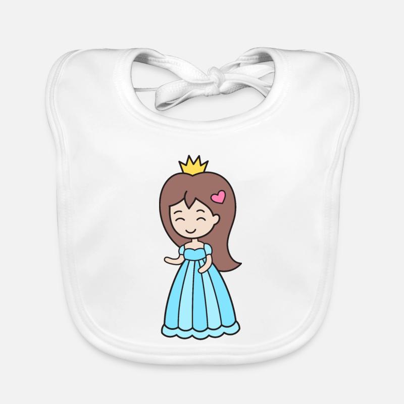 Prinzessin Baby Bio-Lätzchen
