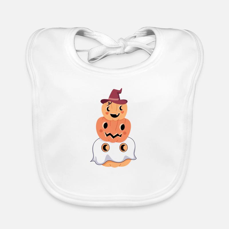 Pumpkin Pyramid Organic Baby Bibs