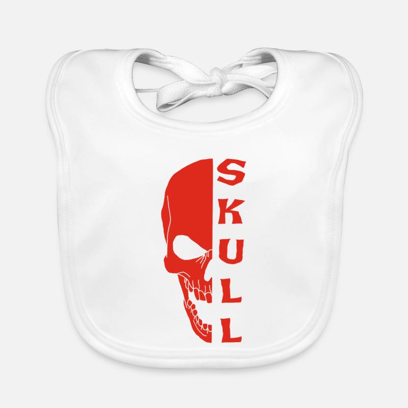 Der Red Skull Baby Bio-Lätzchen