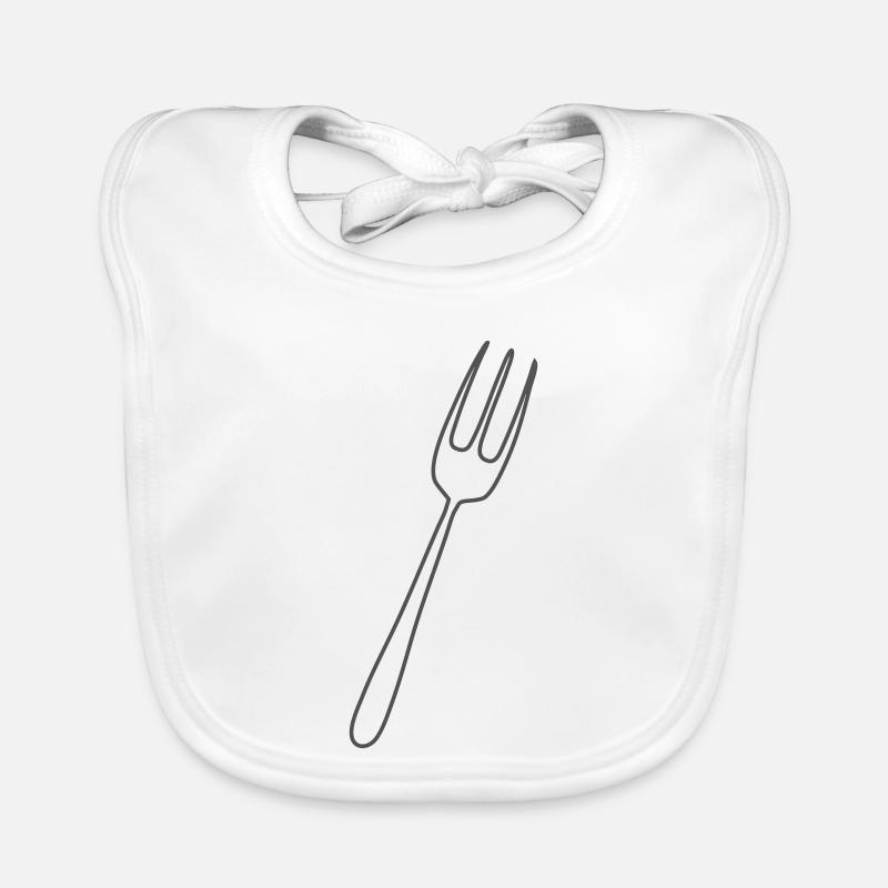 Fourchette Bavoir bio Bébé