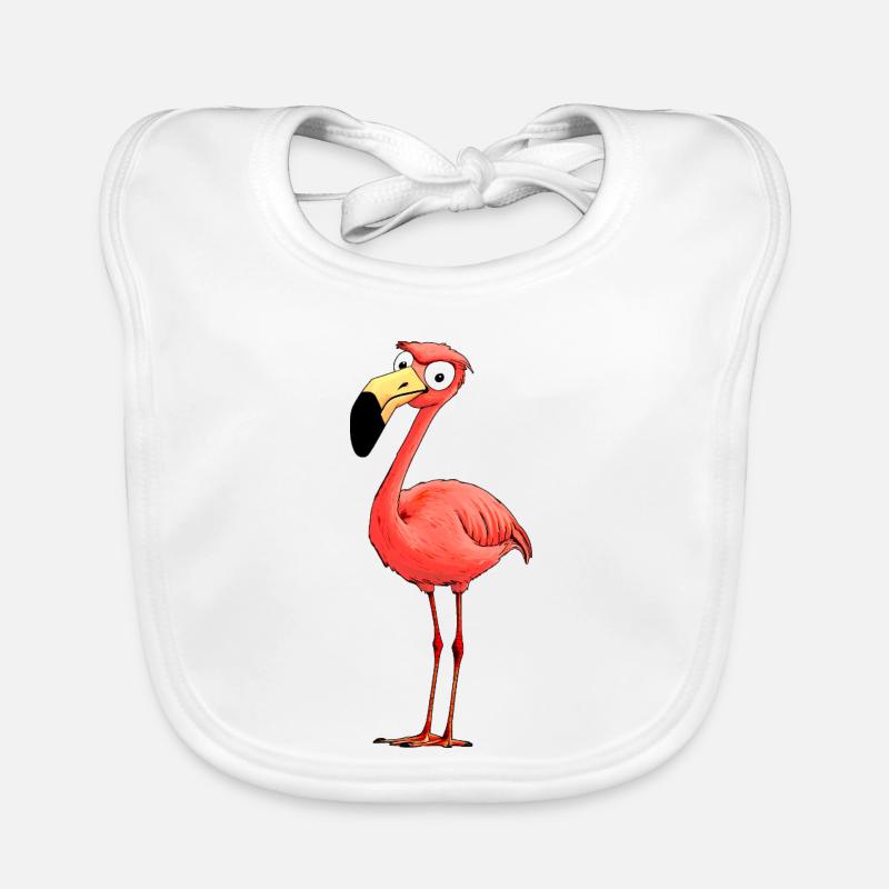 Flamingo Style Baby Bio-Lätzchen