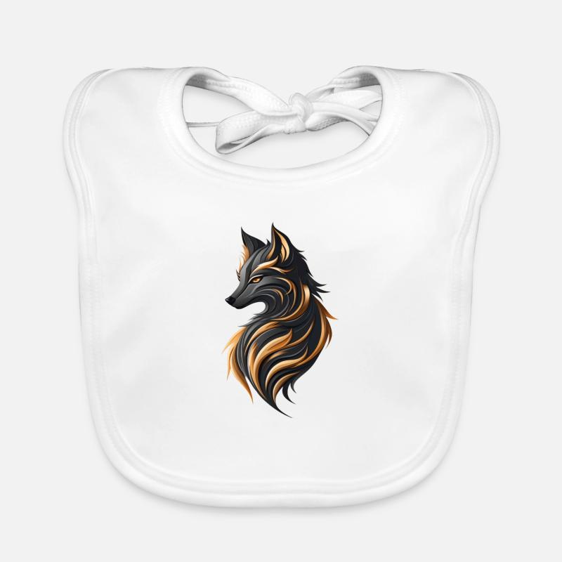 Renard de feu Bavoir bio Bébé