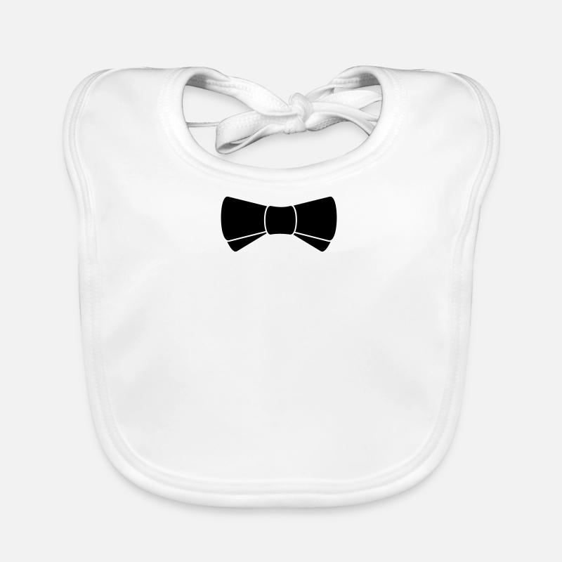 Noeud papillon / noeud papillon (1c) Bavoir bio Bébé