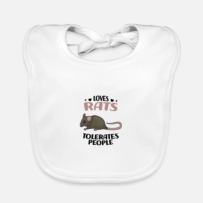 Rats Bavoir bio Bébé