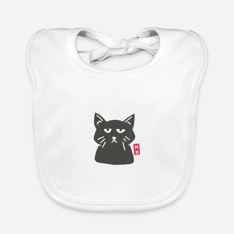 Blasé Cat Organic Baby Bibs