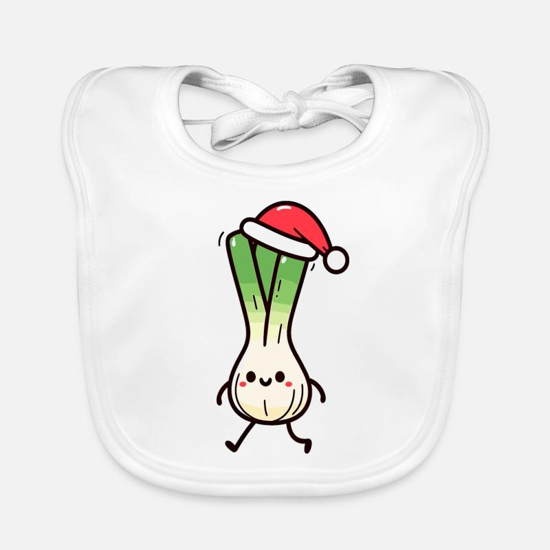 Linge de Noël de Saint-Nicolas Bavoir bio Bébé