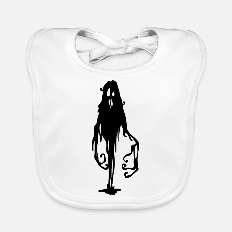 Créature de l'ombre - Halloween Bavoir bio Bébé