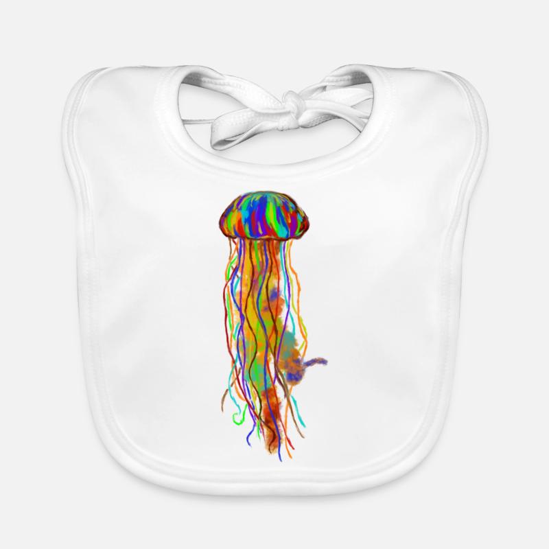 Jellyfish Organic Baby Bibs