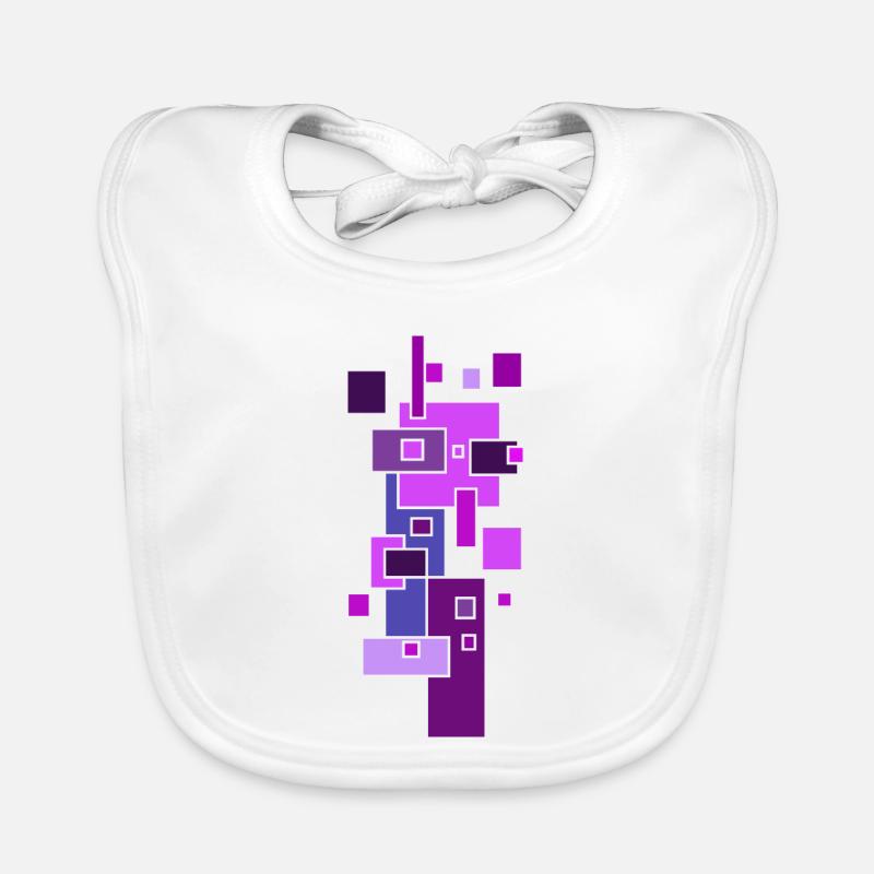 Building Blocks Architecture Pattern Organic Baby Bibs