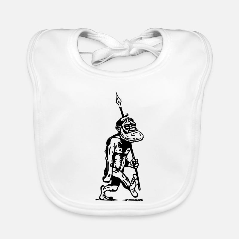 cave man Ancestor Great ape Evolution Organic Baby Bibs
