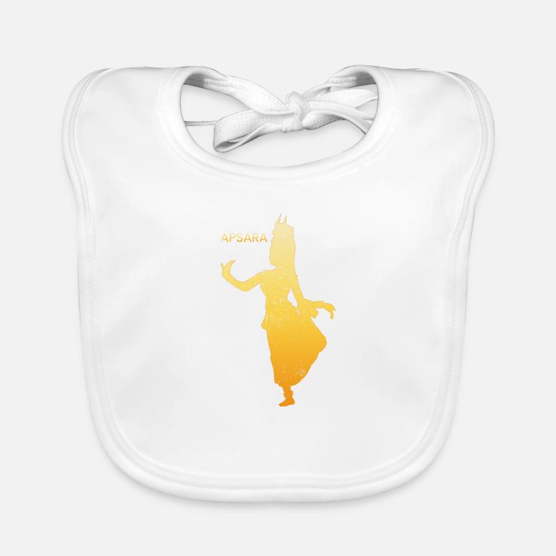 Cambodia Tradition Dance Khmer Apsara I Gift Organic Baby Bibs