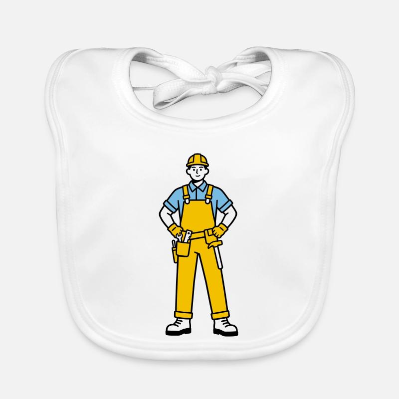 Handyman Organic Baby Bibs