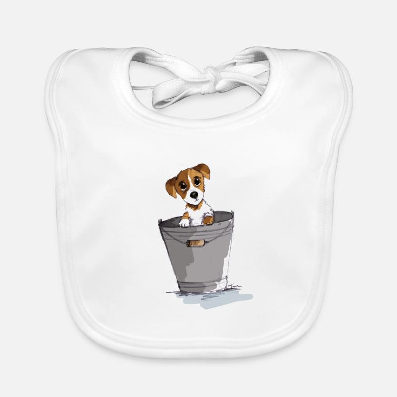 Welpe Baby Bio-Lätzchen