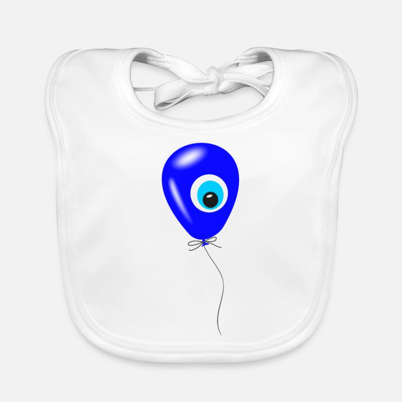 Nazar Balloon Organic Baby Bibs