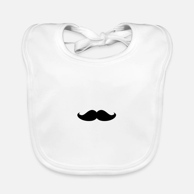 moustache Organic Baby Bibs