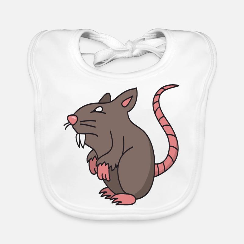 Rat Organic Baby Bibs