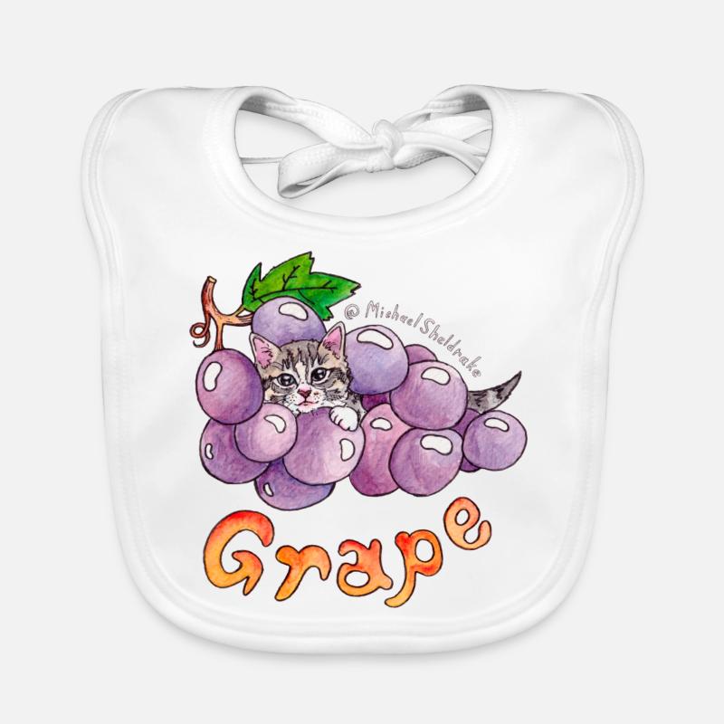 Grape Organic Baby Bibs