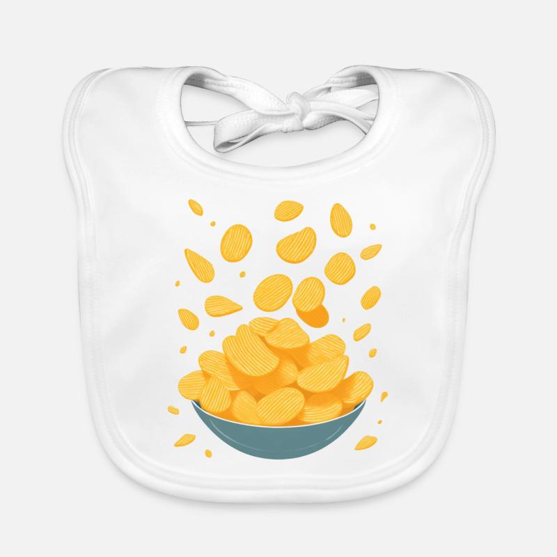 Chips / Kartoffelchips Baby Bio-Lätzchen