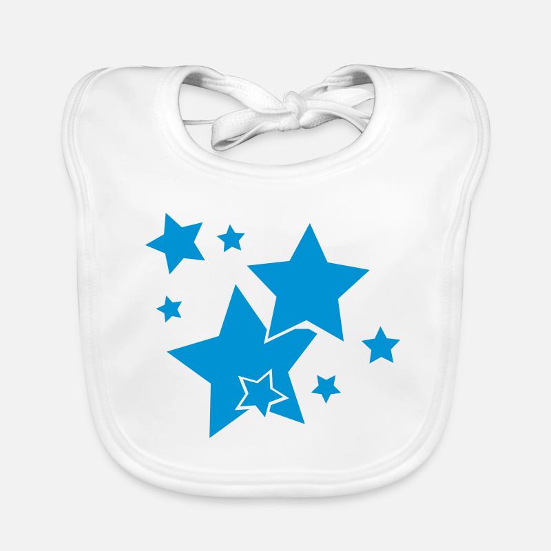 Sterne Baby Bio-Lätzchen
