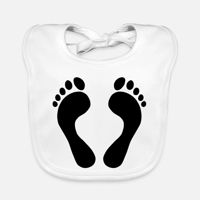 Voeten Bio-slabbetje voor baby's