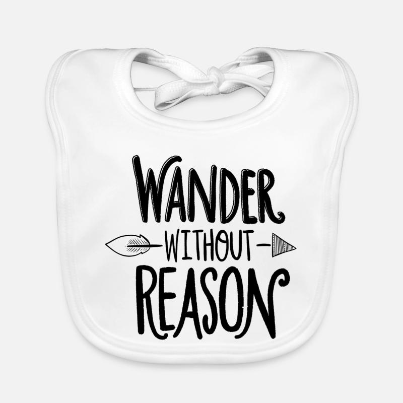 wander without reason Baby Bio-Lätzchen