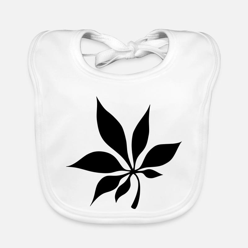 Blatt Baby Bio-Lätzchen