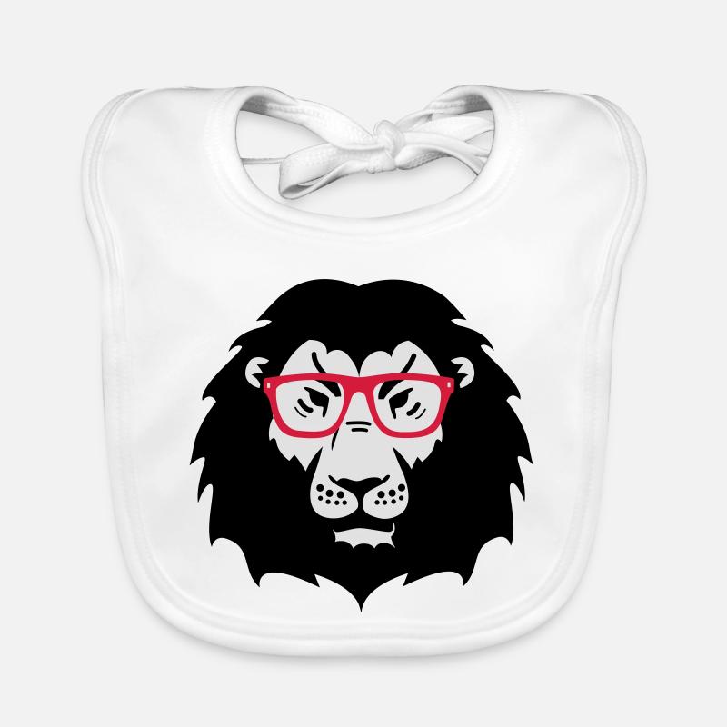 verres lion de lion Bavoir bio Bébé